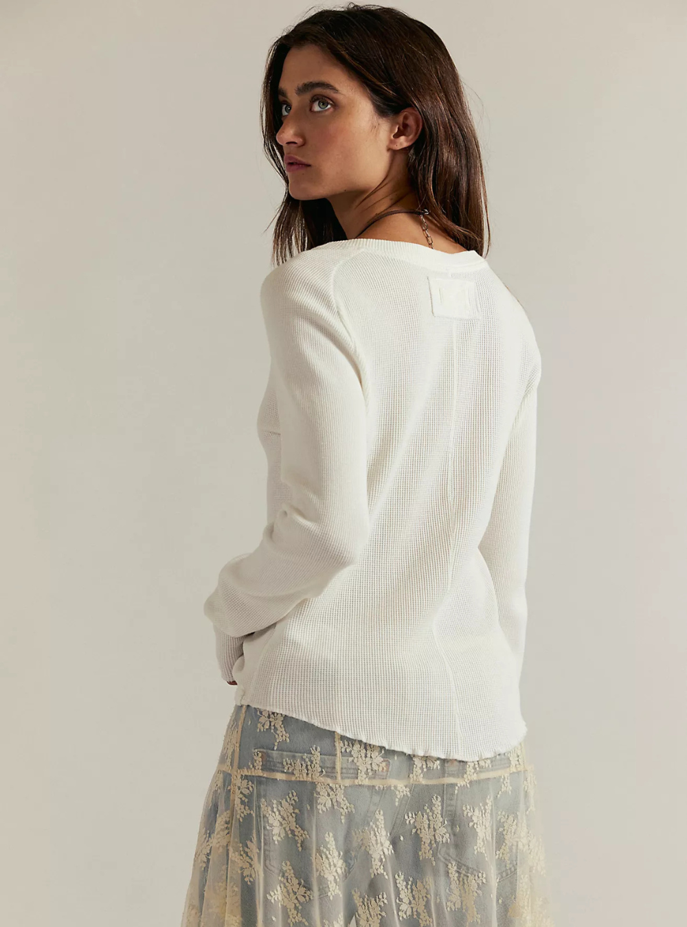 Easy Does It Tee - White