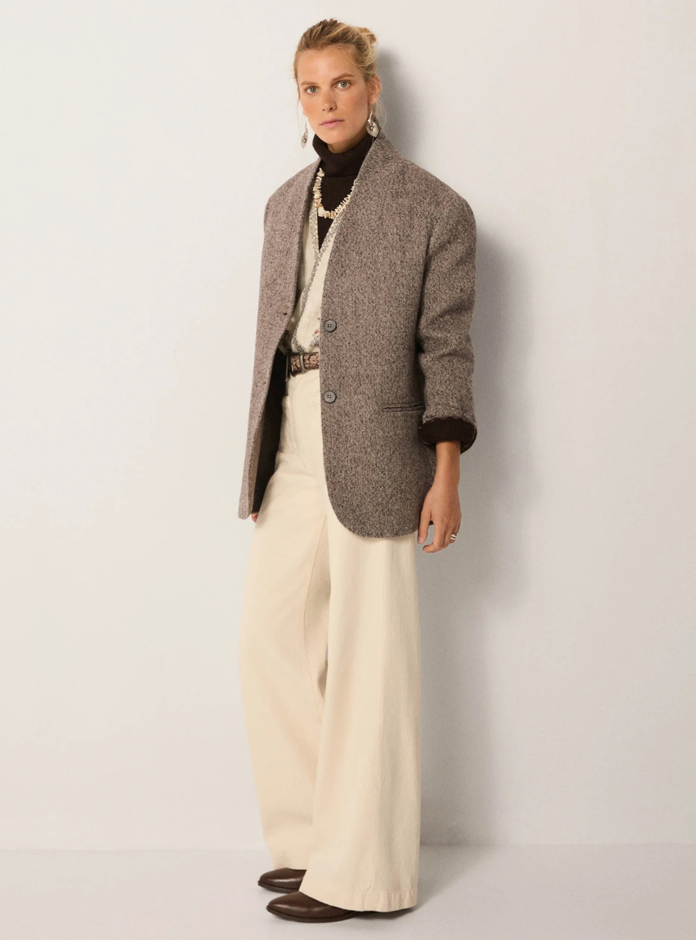 Virginia Blouse - Danubio Ecru