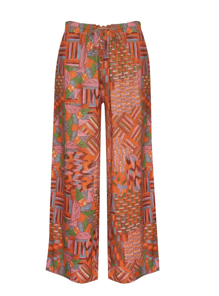 Elisa Pants - Mosiac Print