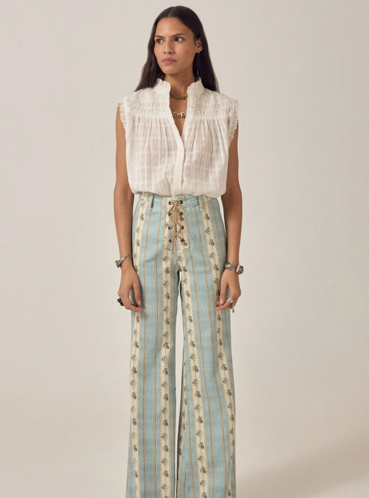 Elvis Sleeveless Blouse - Love Me Tender