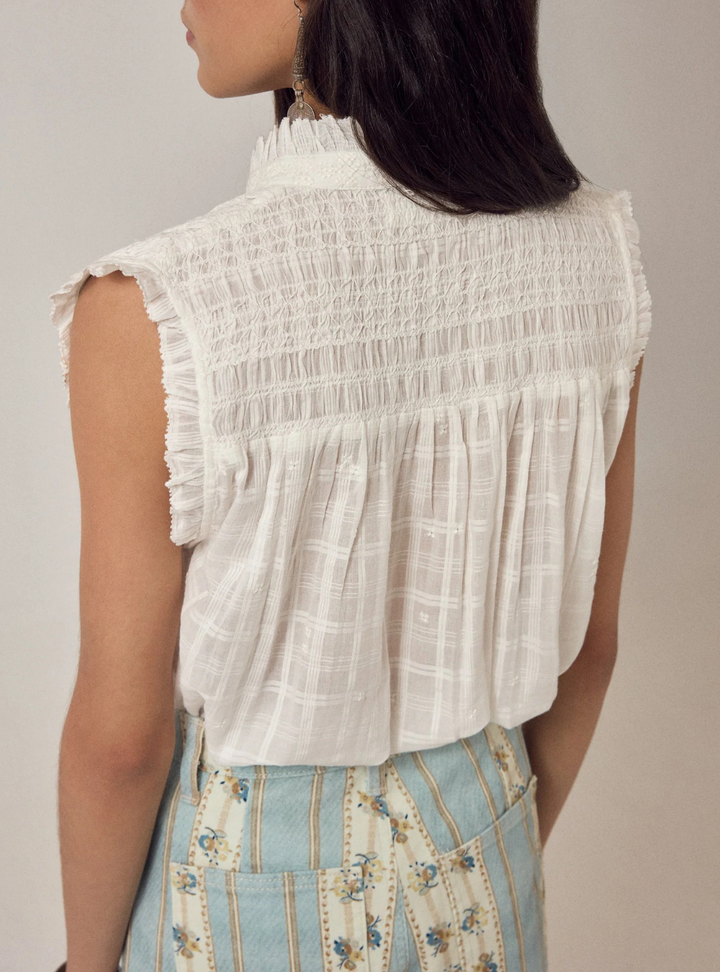 Elvis Sleeveless Blouse - Love Me Tender