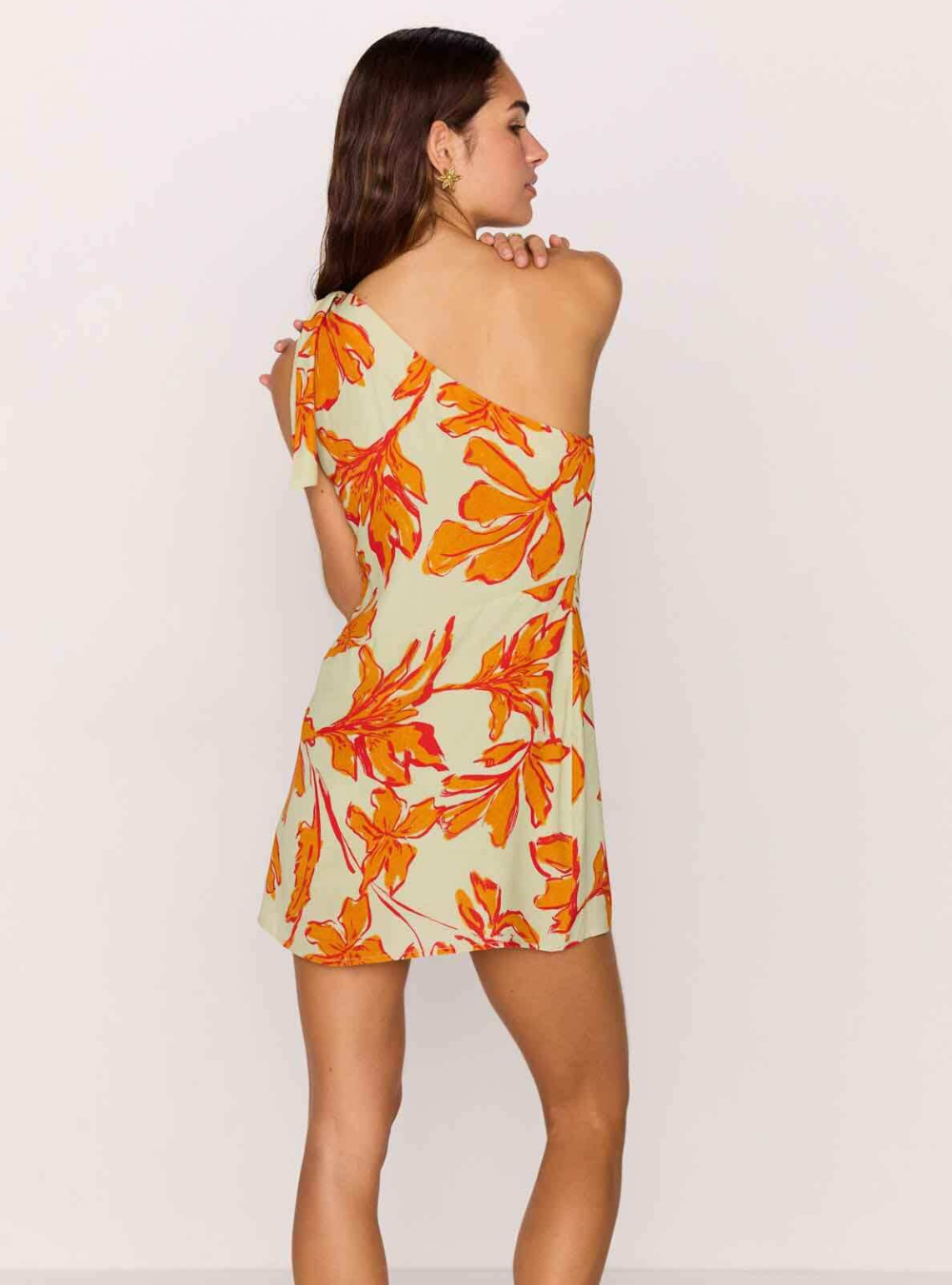 Estelle Mini Dress - Mint Floral