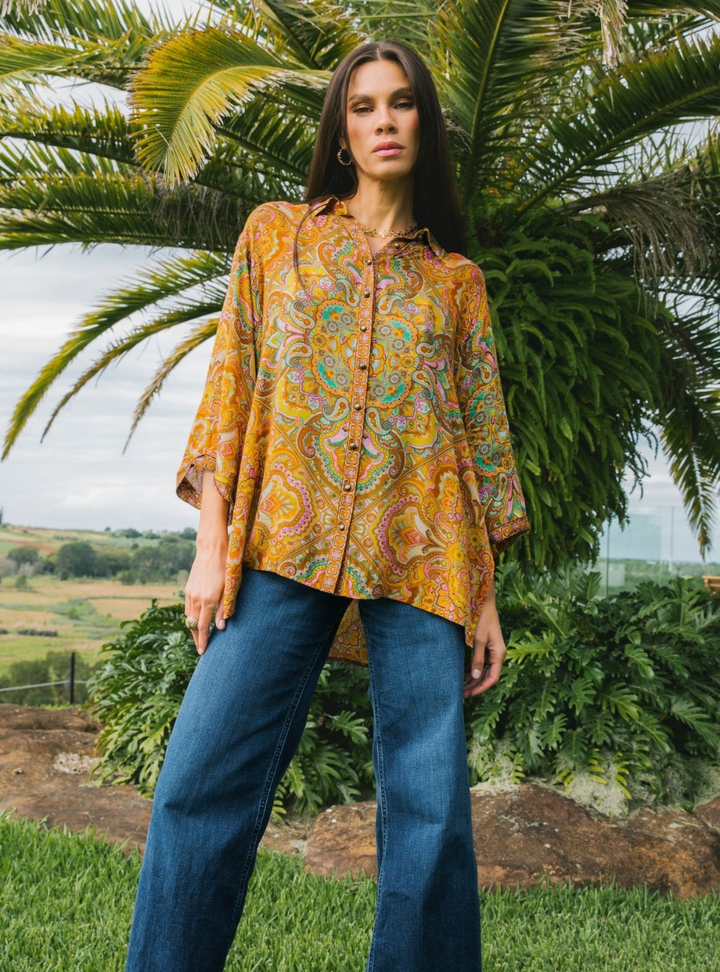 Esther Shirt - Cinnamon