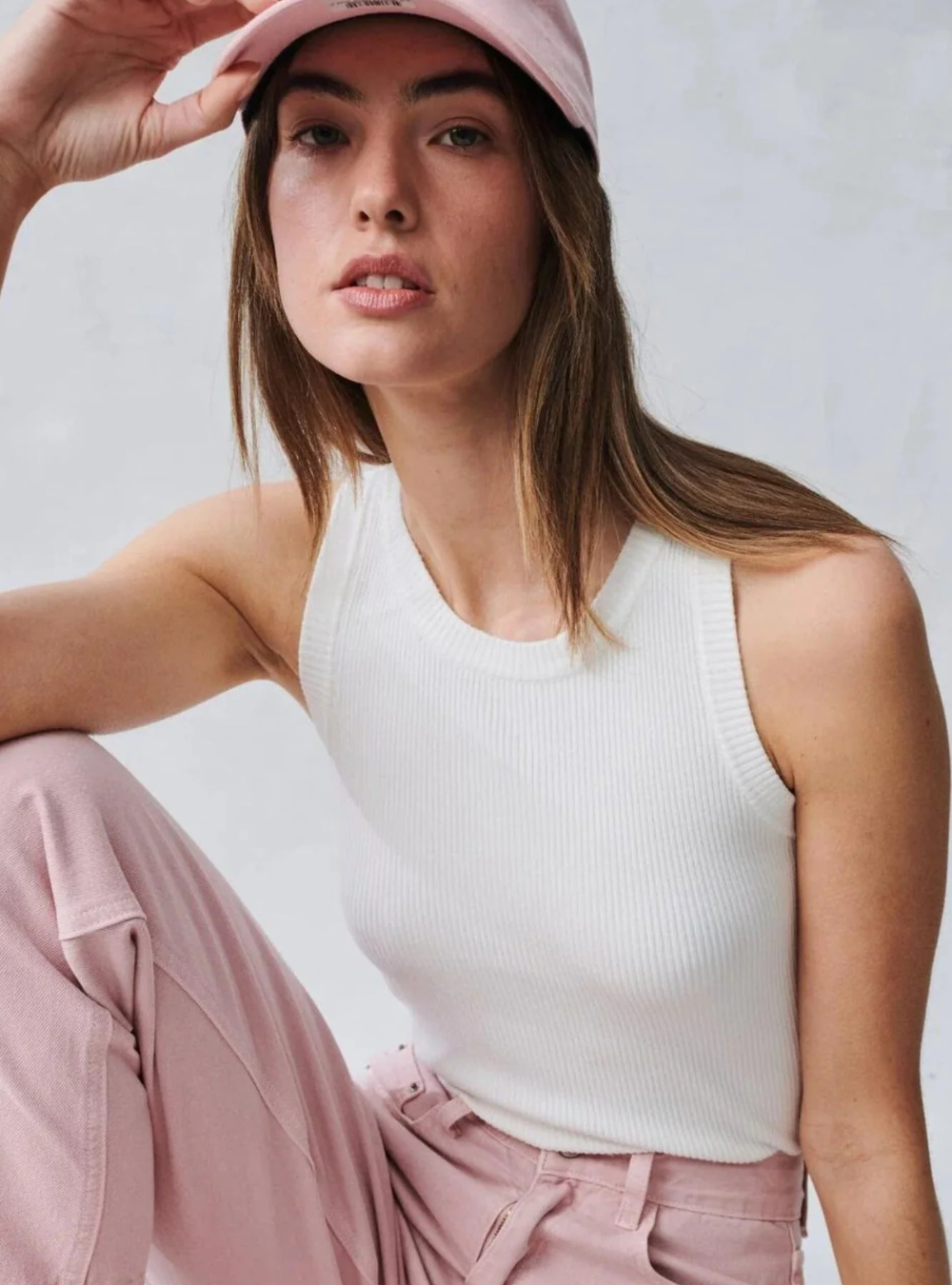 Eva Tank Top - White