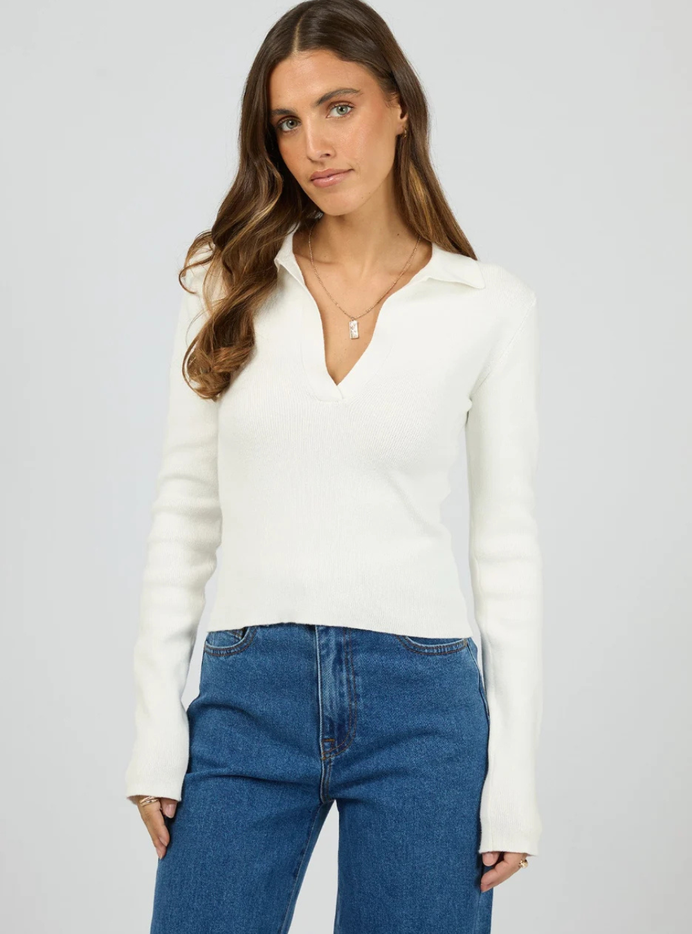 Cecilia Knit - Vintage White