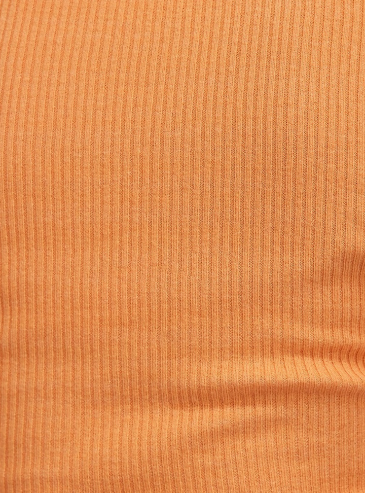 Mae Knit Top - Orange