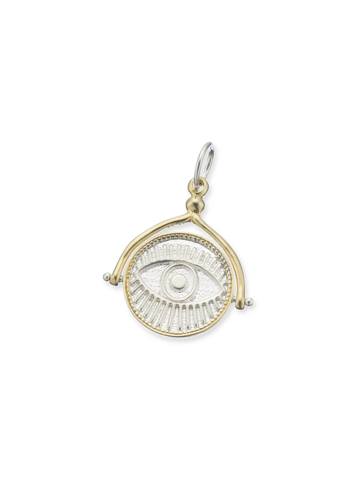 Evil Eye Love, Luck & Protection Spinner Charm