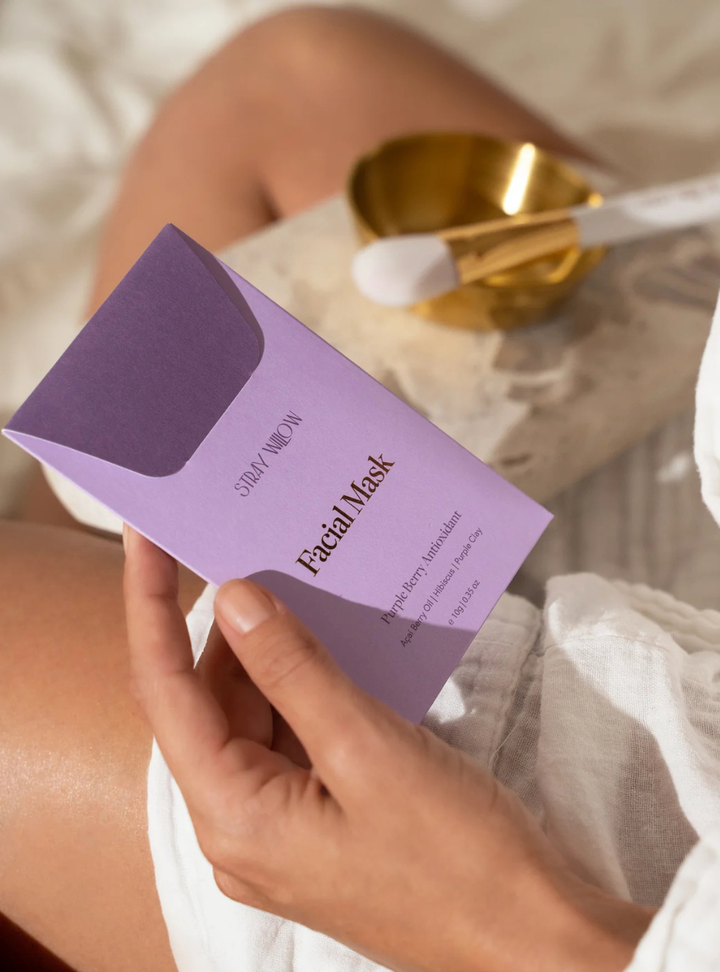 Facial Mask - Purple Berry