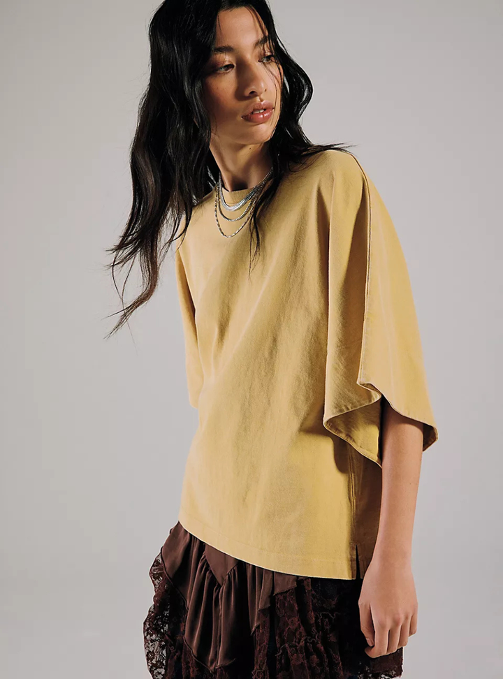 Atlas Dolman Tee - Fallen Leaf