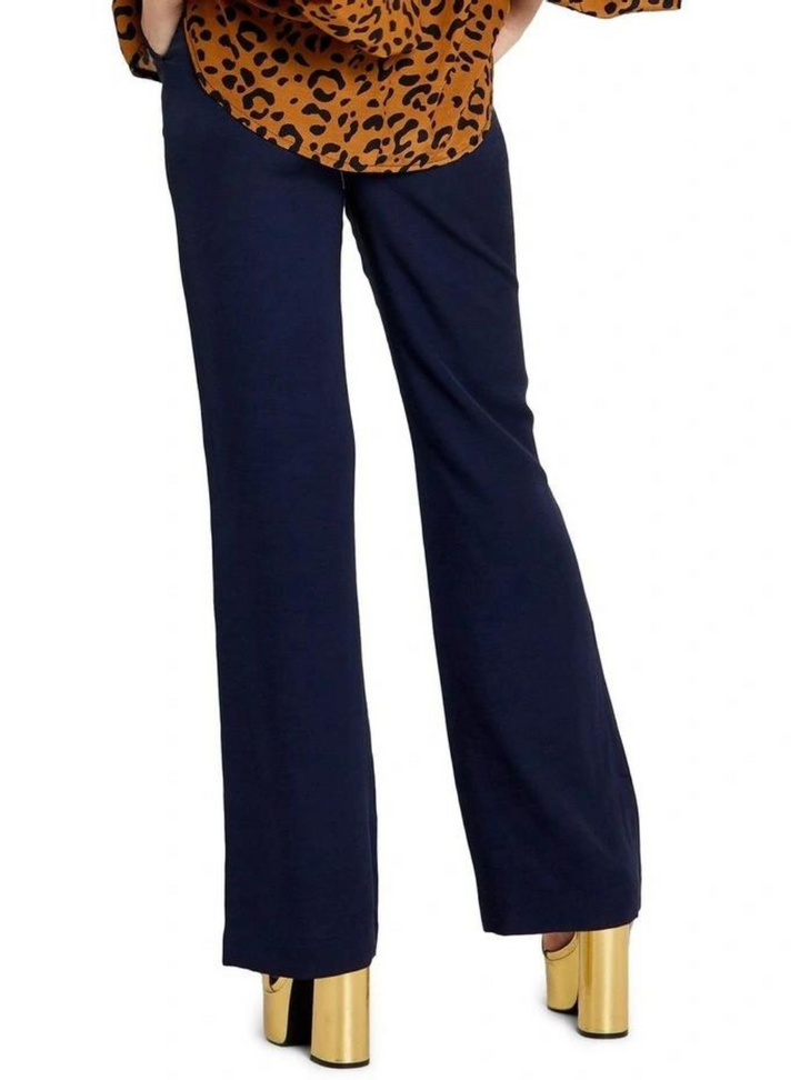 Unguarded Flare High Waisted Pant - Navy