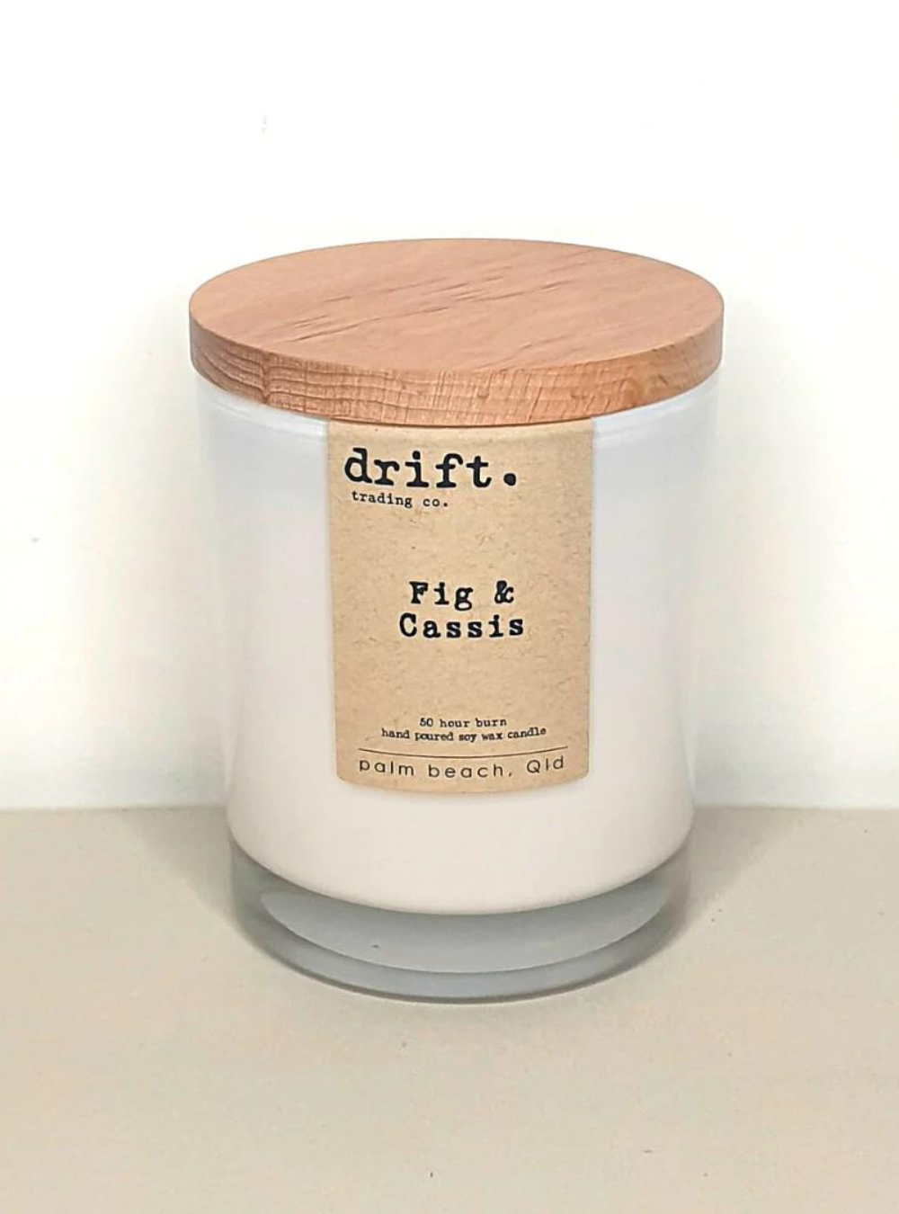 Fig & Cassis Eco Soy Wax Candle