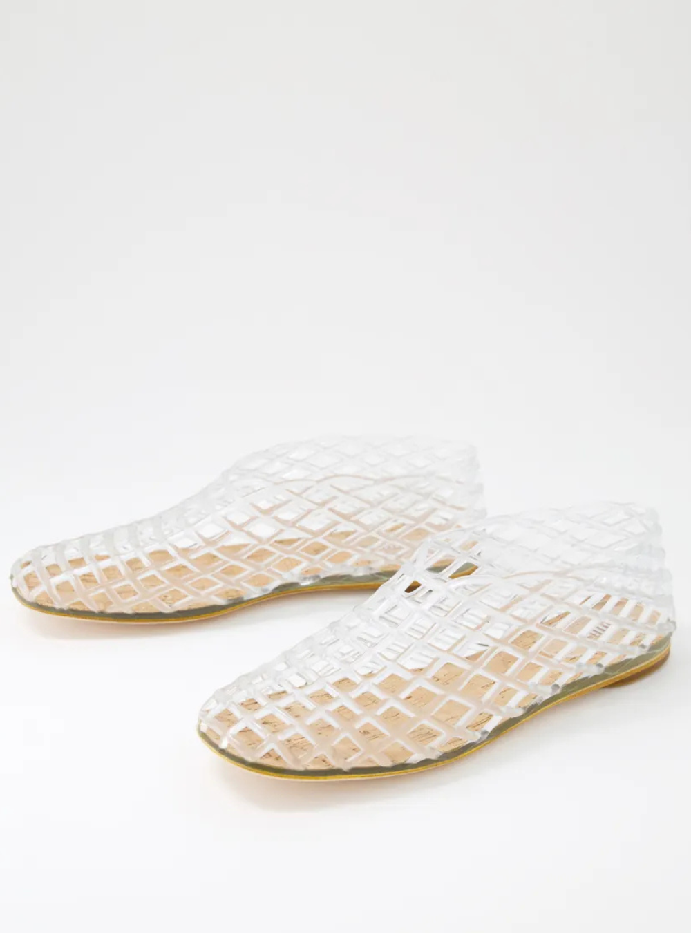 Piknic Jelly Flat Shoes - Clear