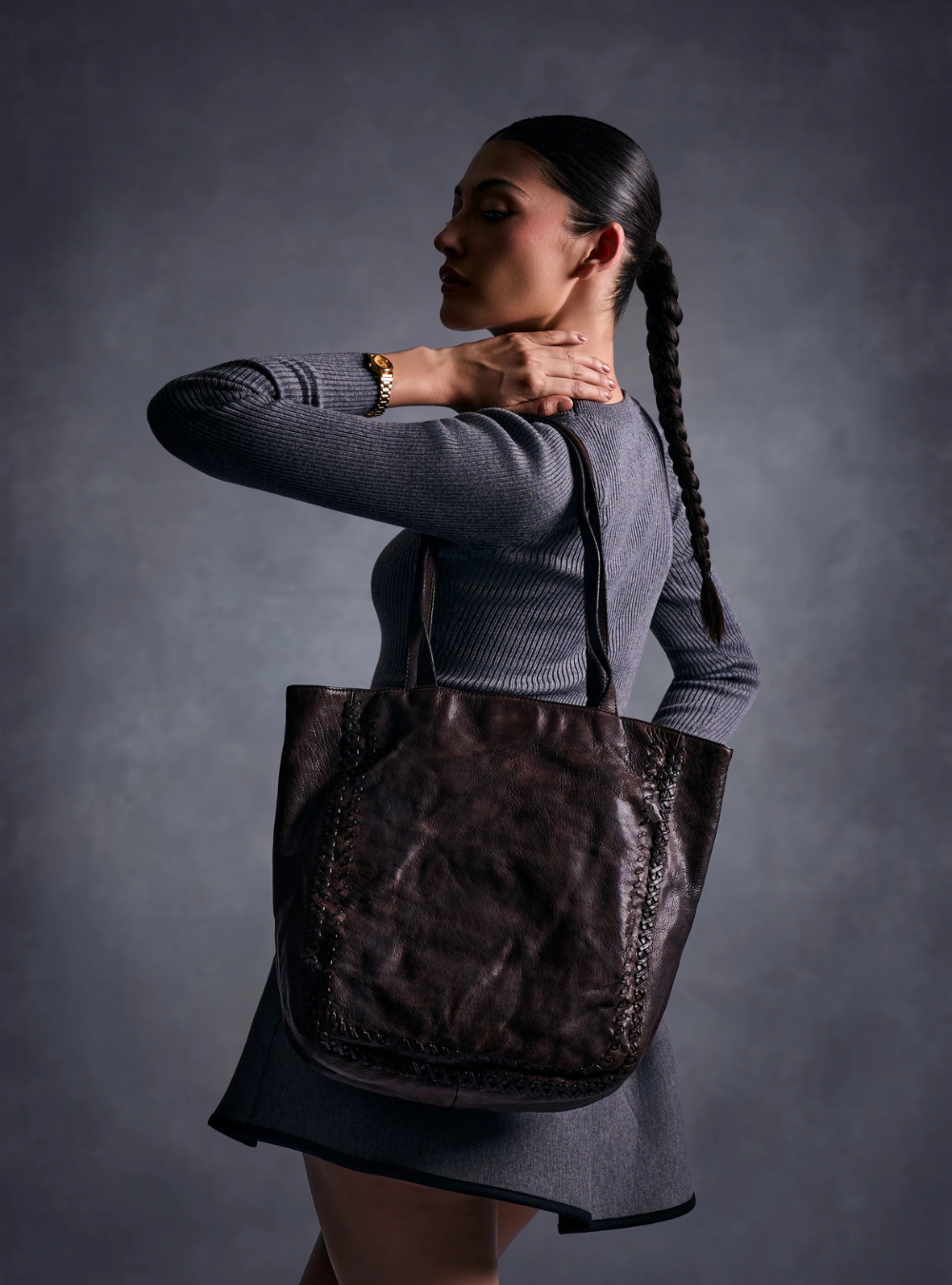 Flinders Tote - Brown