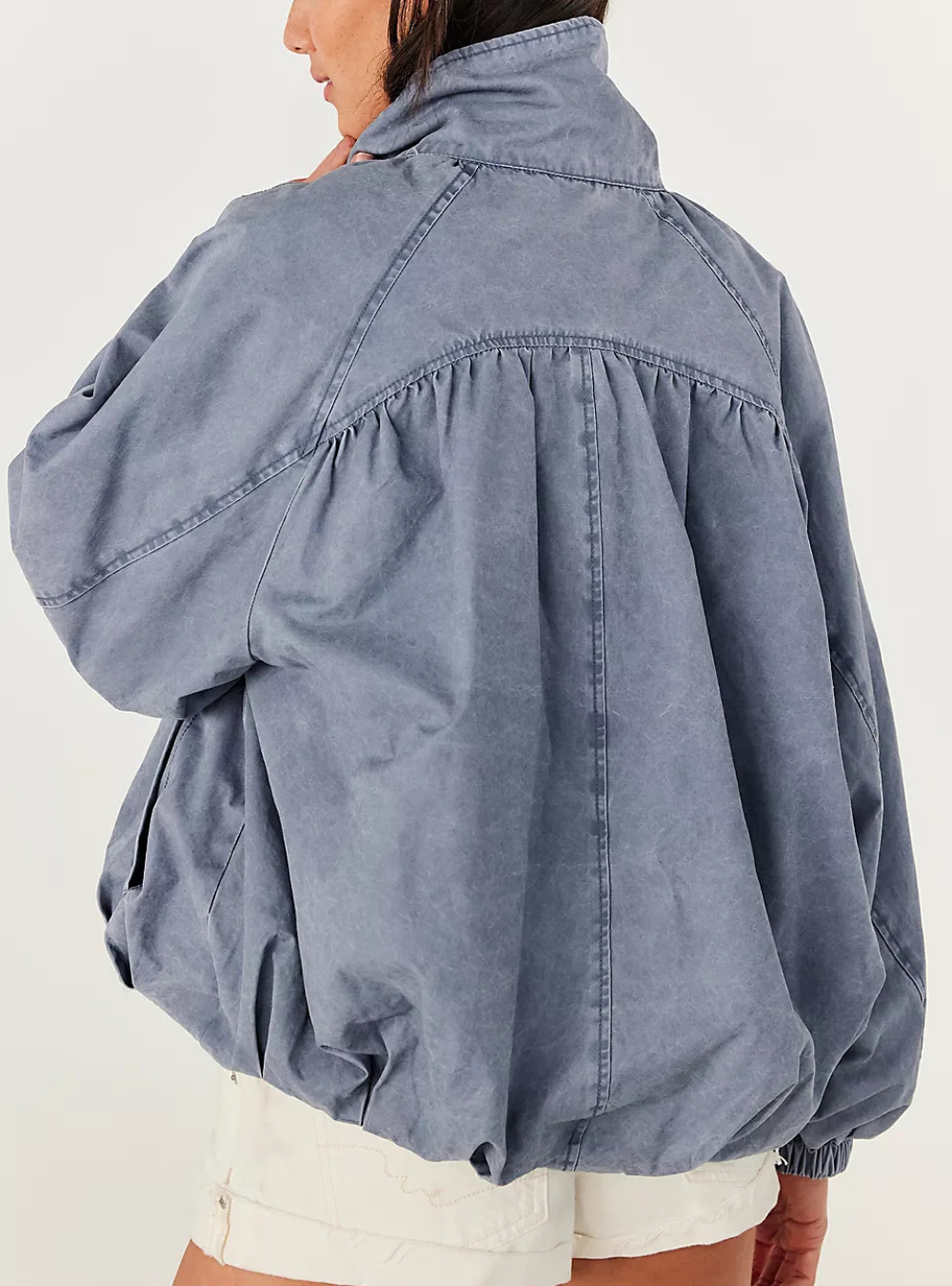 Chelsea Funnel-Neck Jacket - Flint Stone