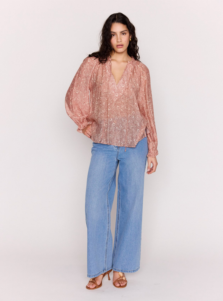 Yasmin Blouse - Boho Floral