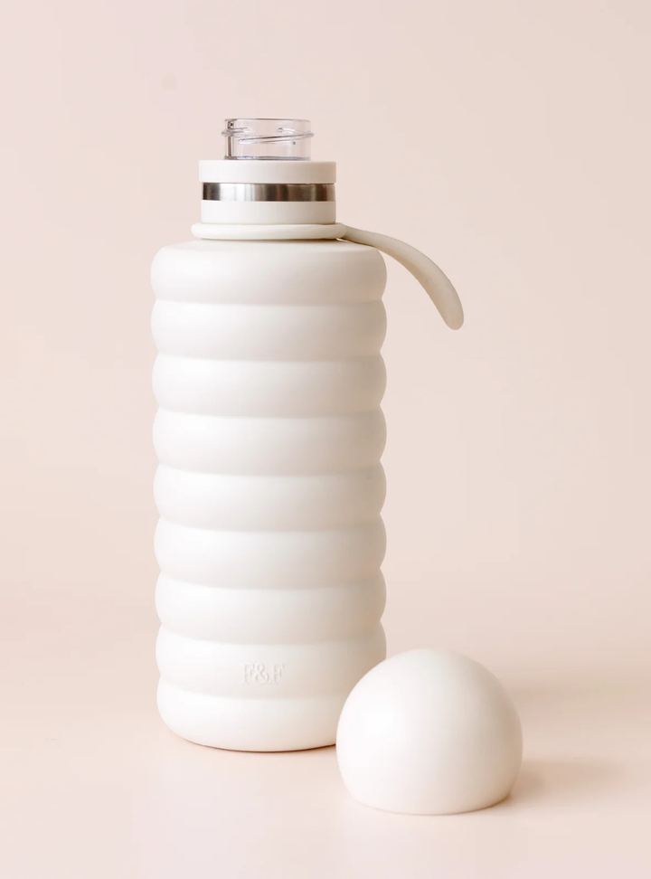 The Bubble Reusable Water Bottle 700ml - Vanilla