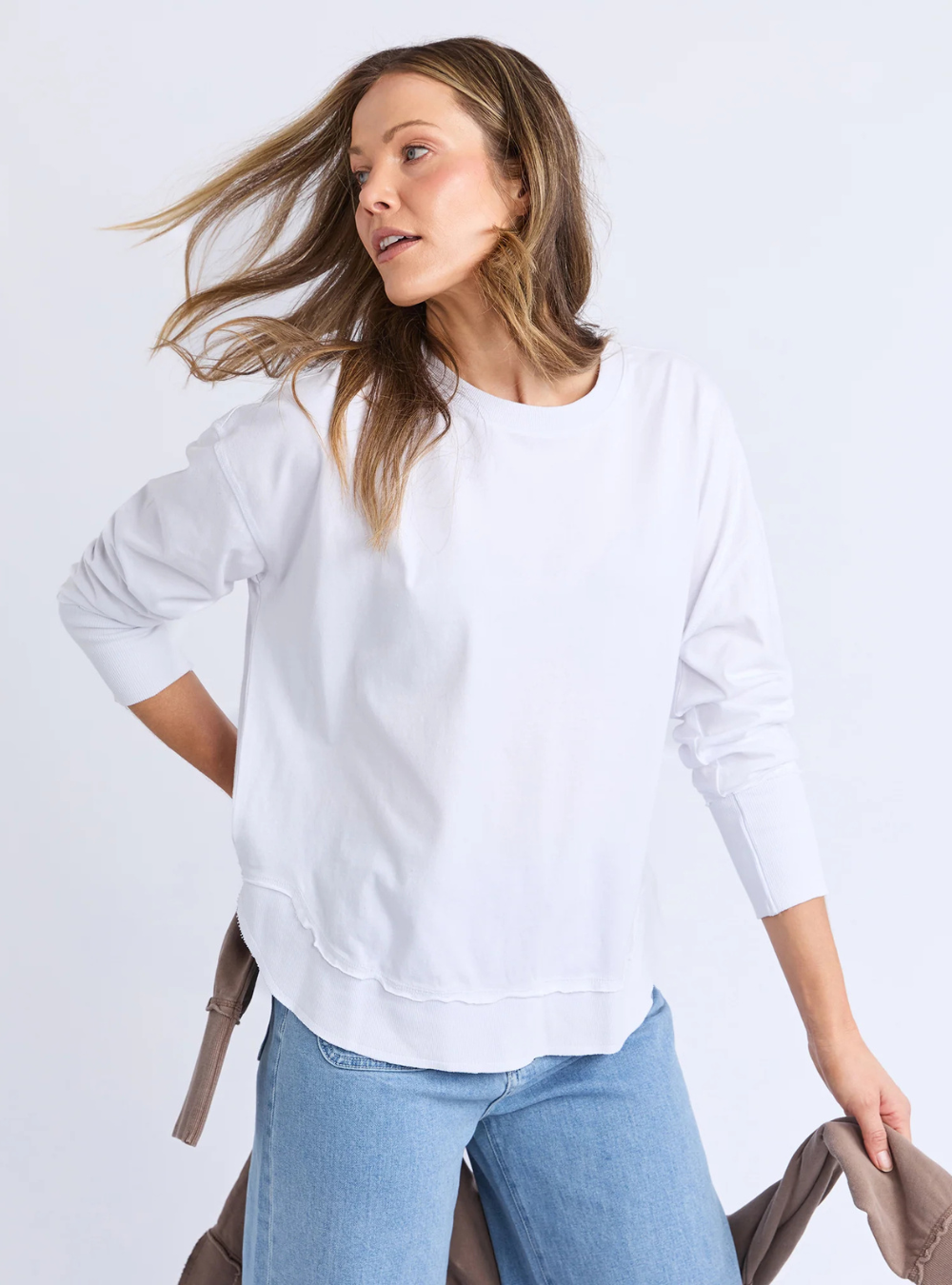 Farrah Long Sleeve - White