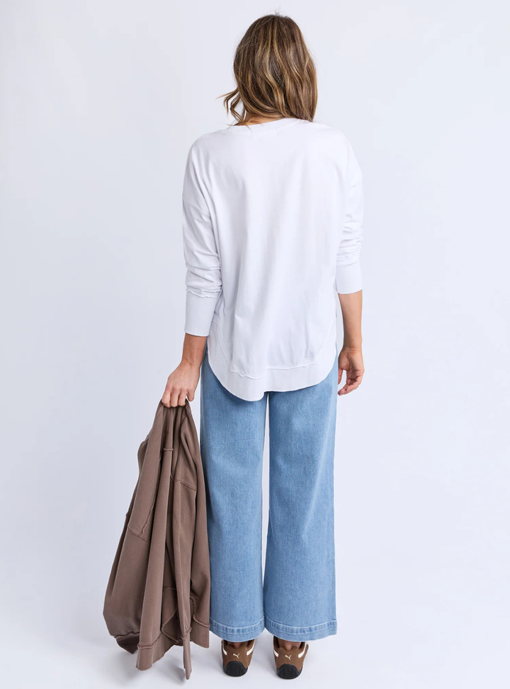 Farrah Long Sleeve - White