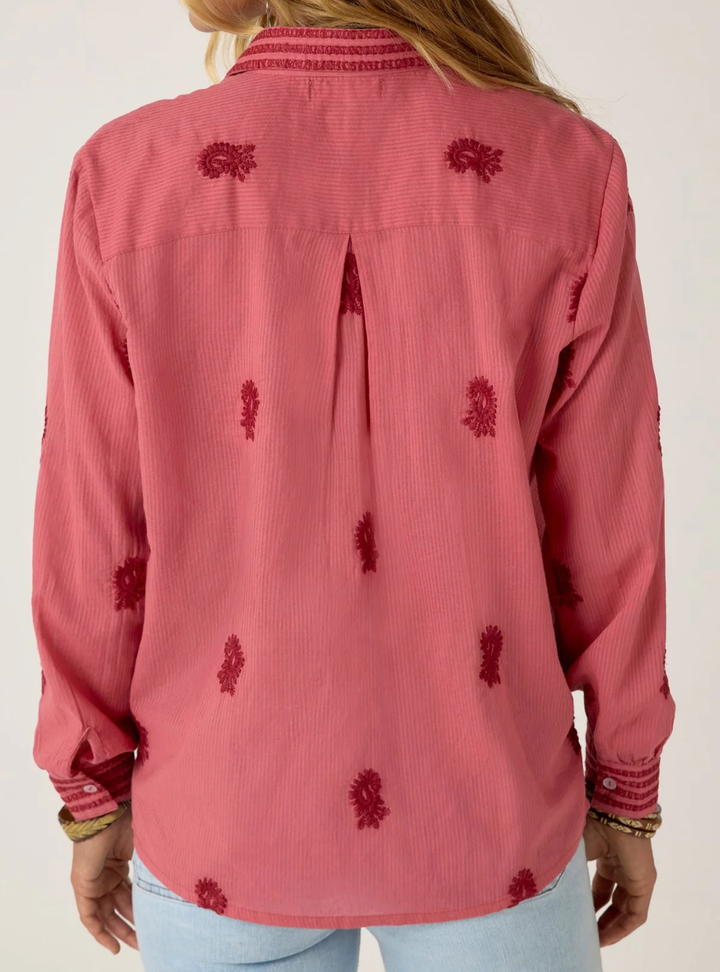 Ringo Shirt - Clavel Framboise