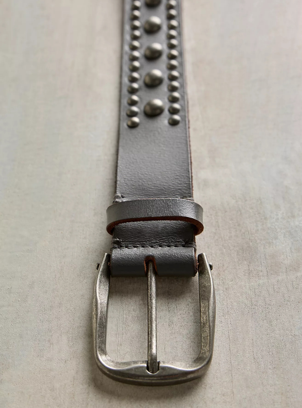 Sola Stud Belt - Gravel Rock