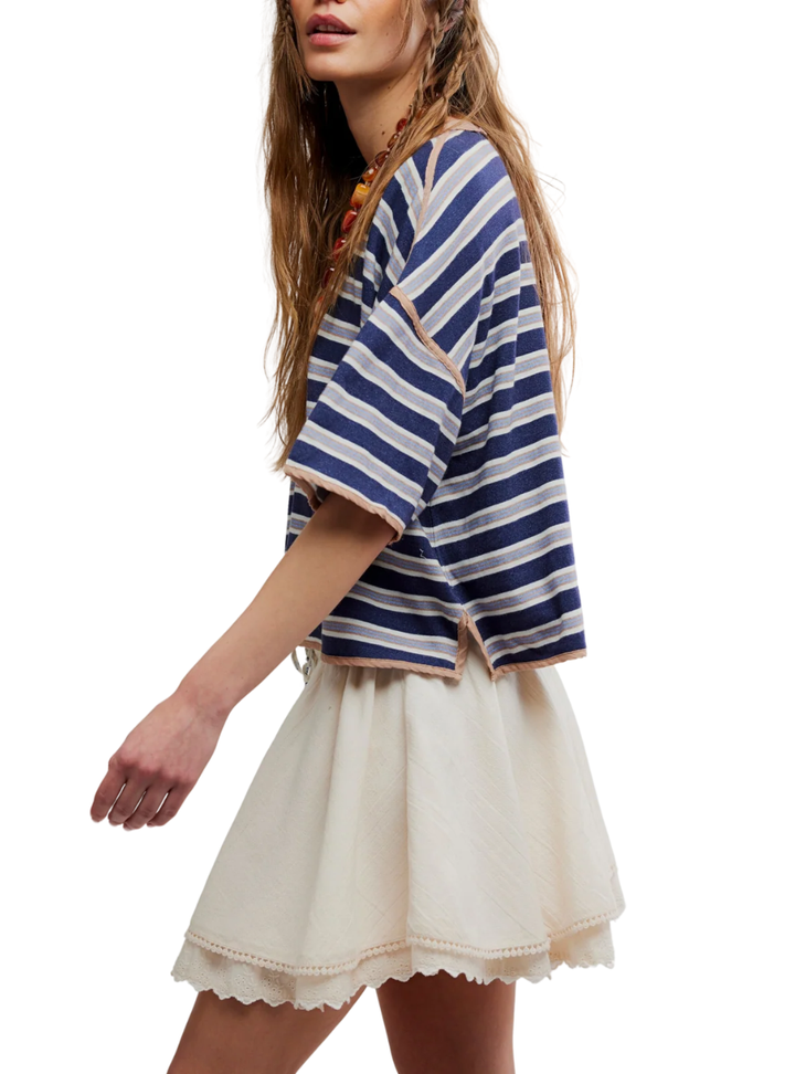 Lady Tulip Mini Skirt - Tea