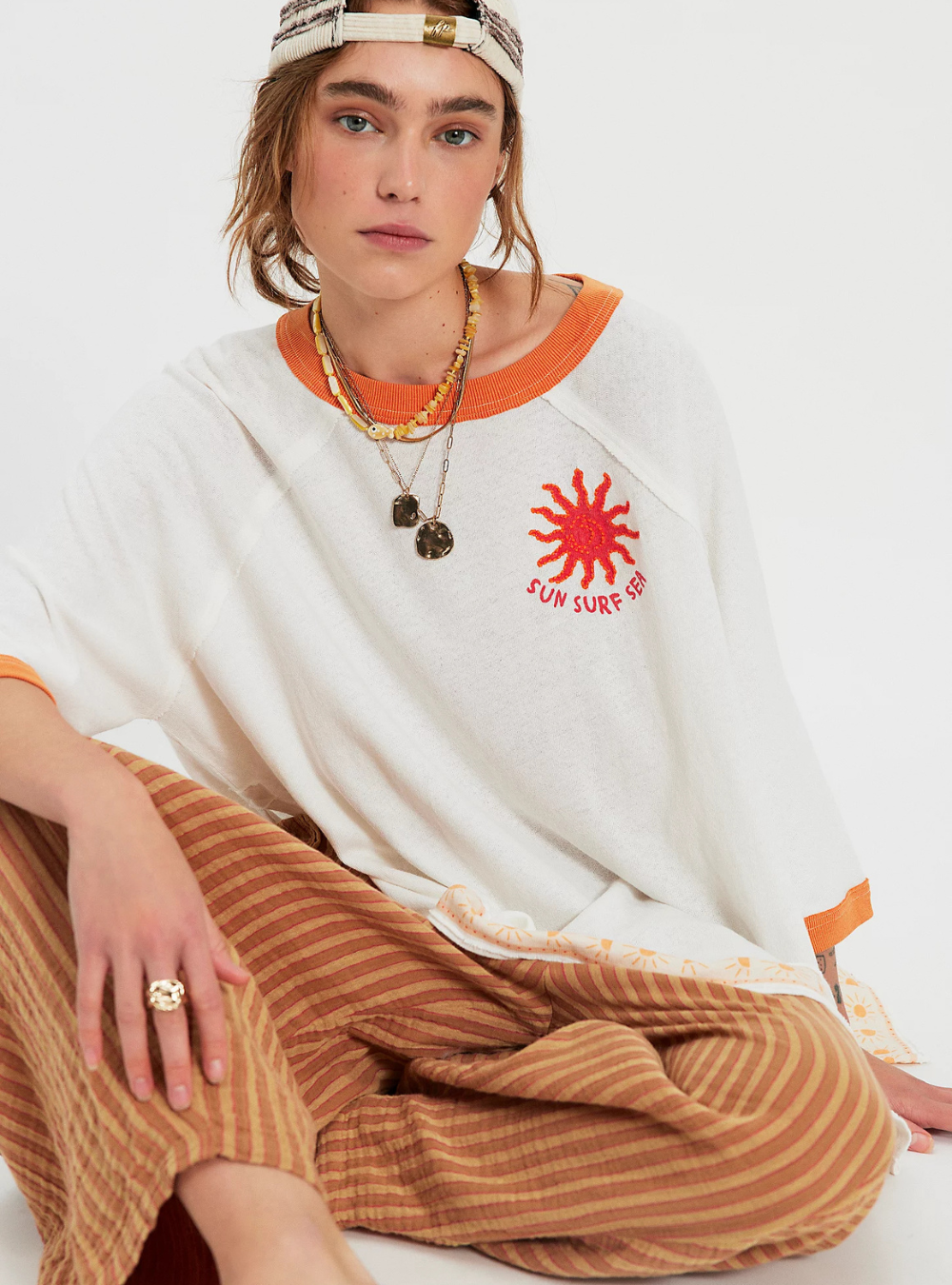 Giulia Tee - Summer Cream Combo