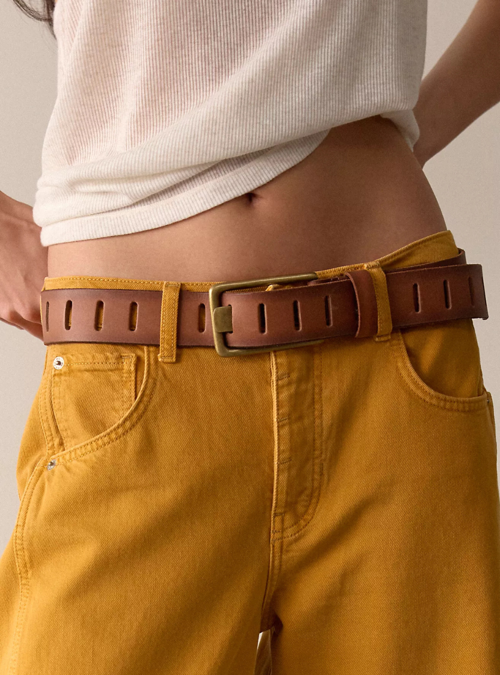 We The Free Jona Belt - Rustic Russet