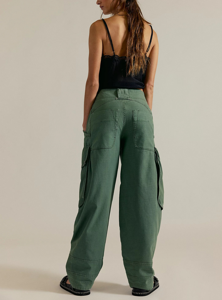 Brentwood Slouch Pant - Aged Green