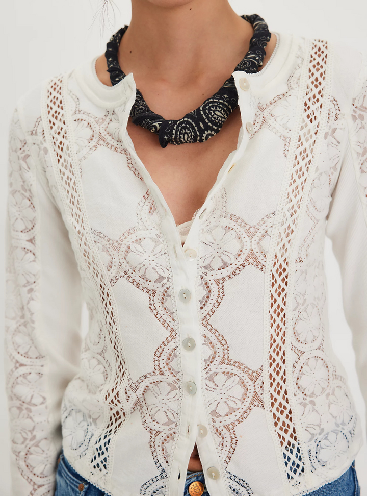 Jae Knit Long Sleeve - Sugar Swizzle