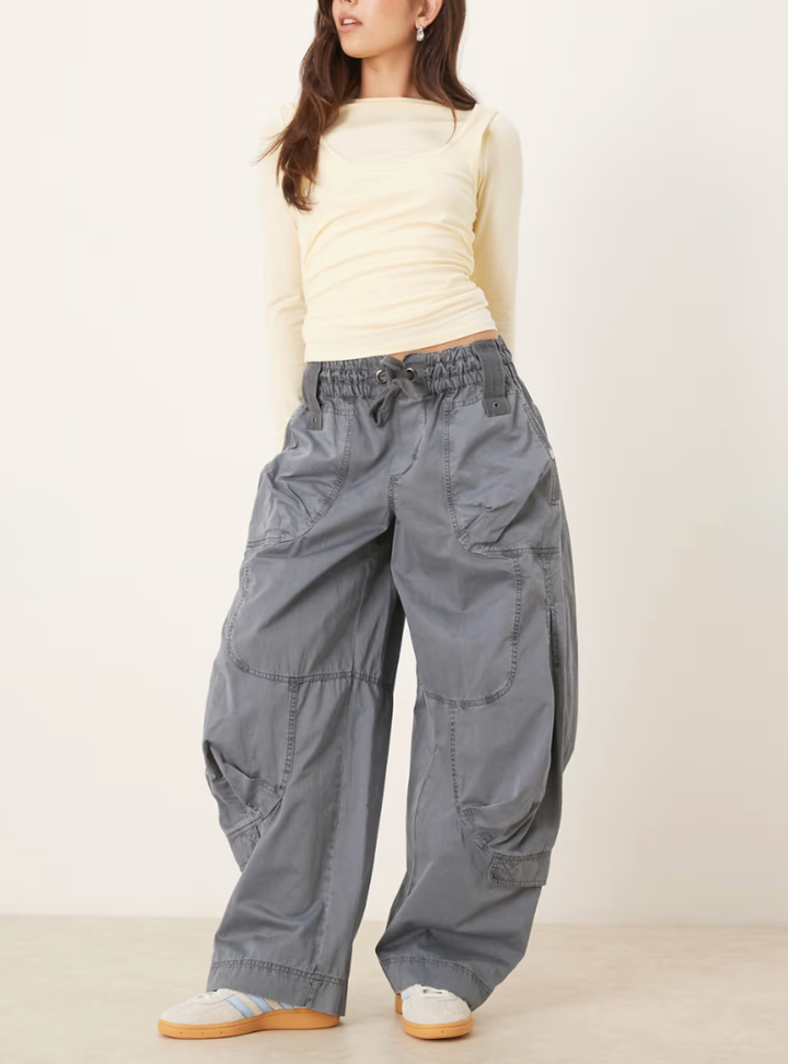 Onset Parachute Pant - Steel
