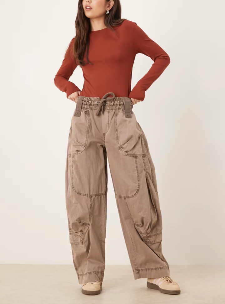 Onset Parachute Pant - Dusted Cocao