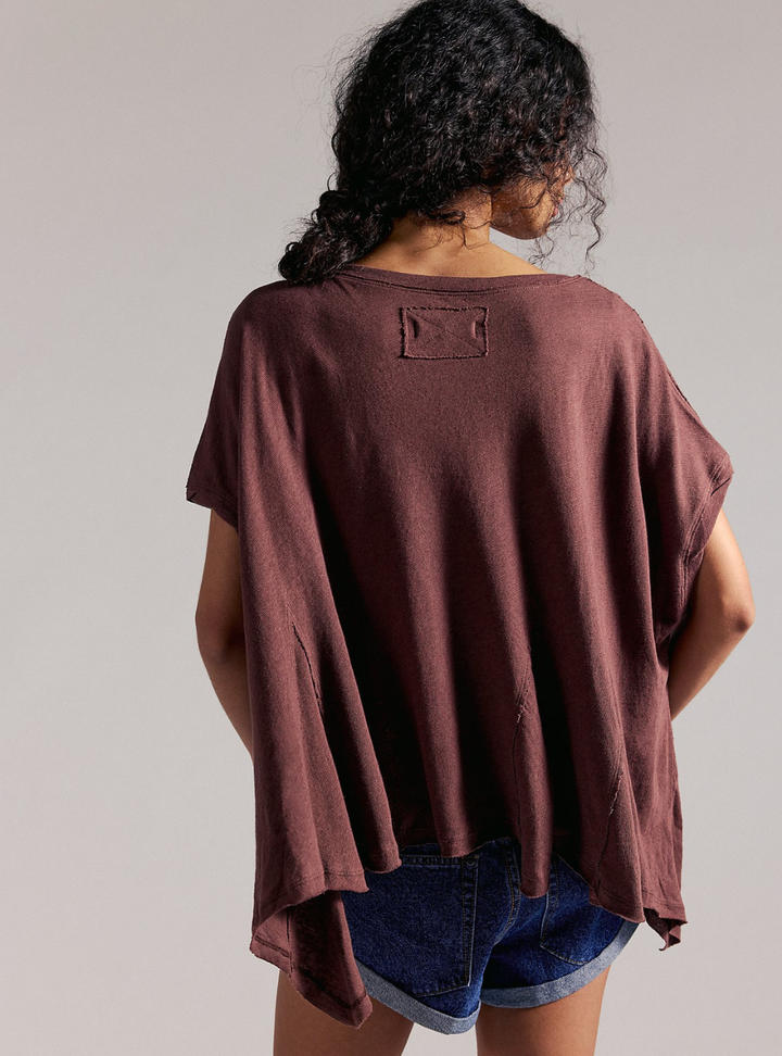 Swing Along W Me Tee - Brunette
