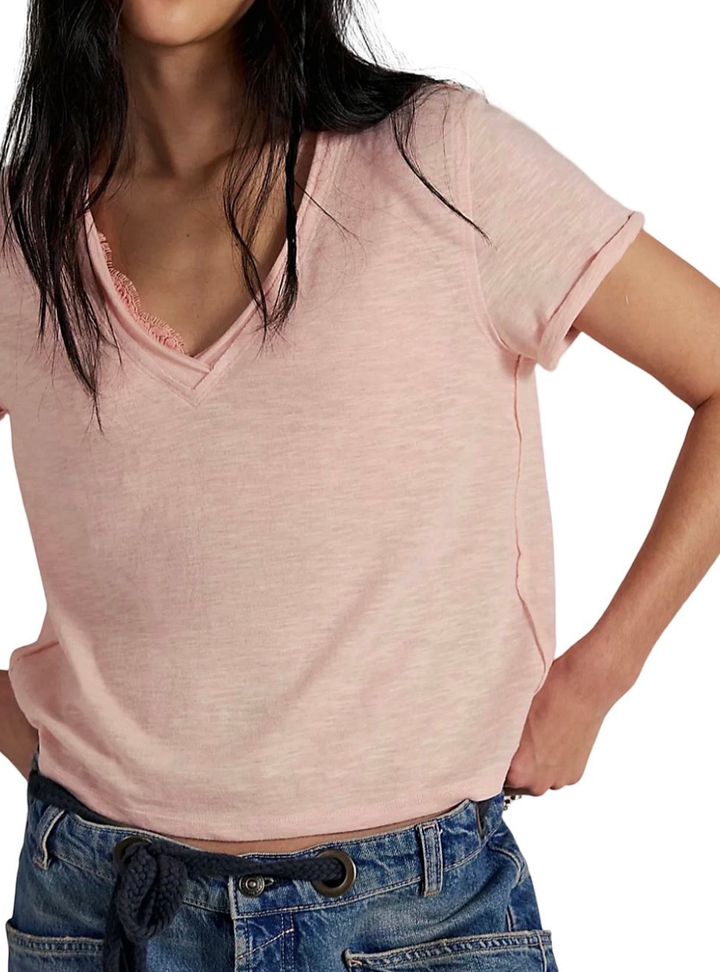 Take 2 Tee - Blushing Peony