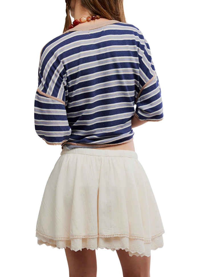 Lady Tulip Mini Skirt - Tea