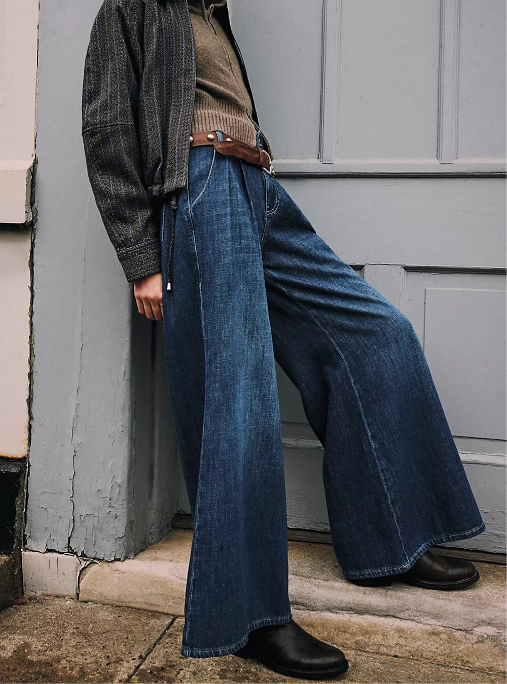 Forager Super Wide-Leg Jeans - Nomad