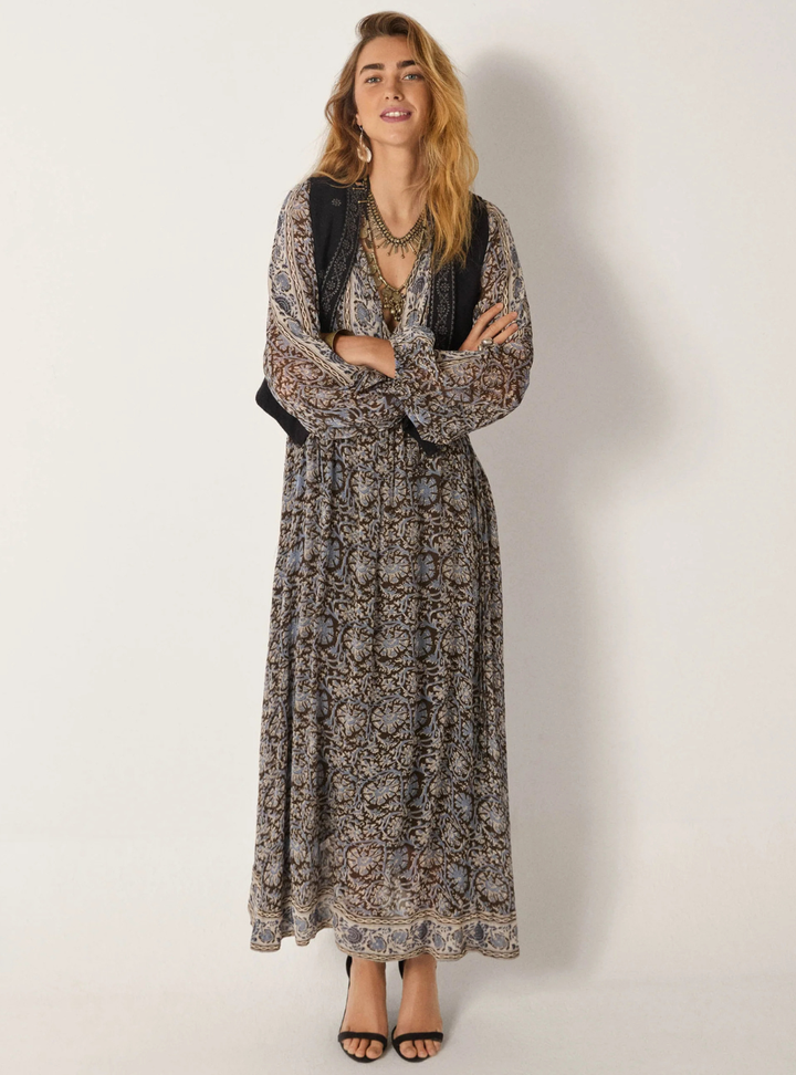 Gaia Dress- Blue Orchid