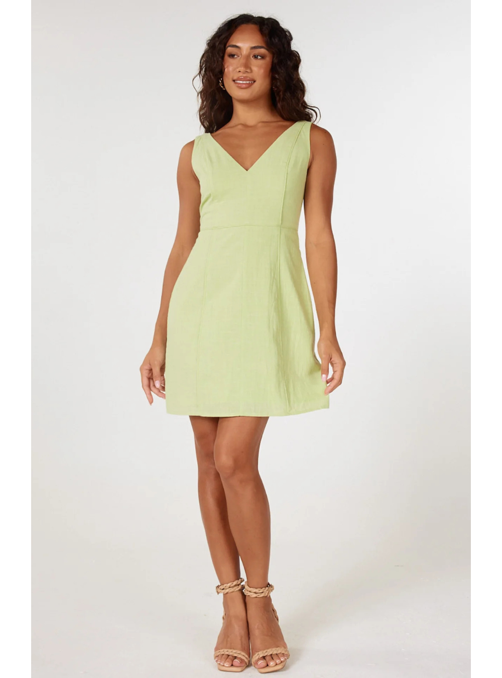 May Mini Dress - Mint