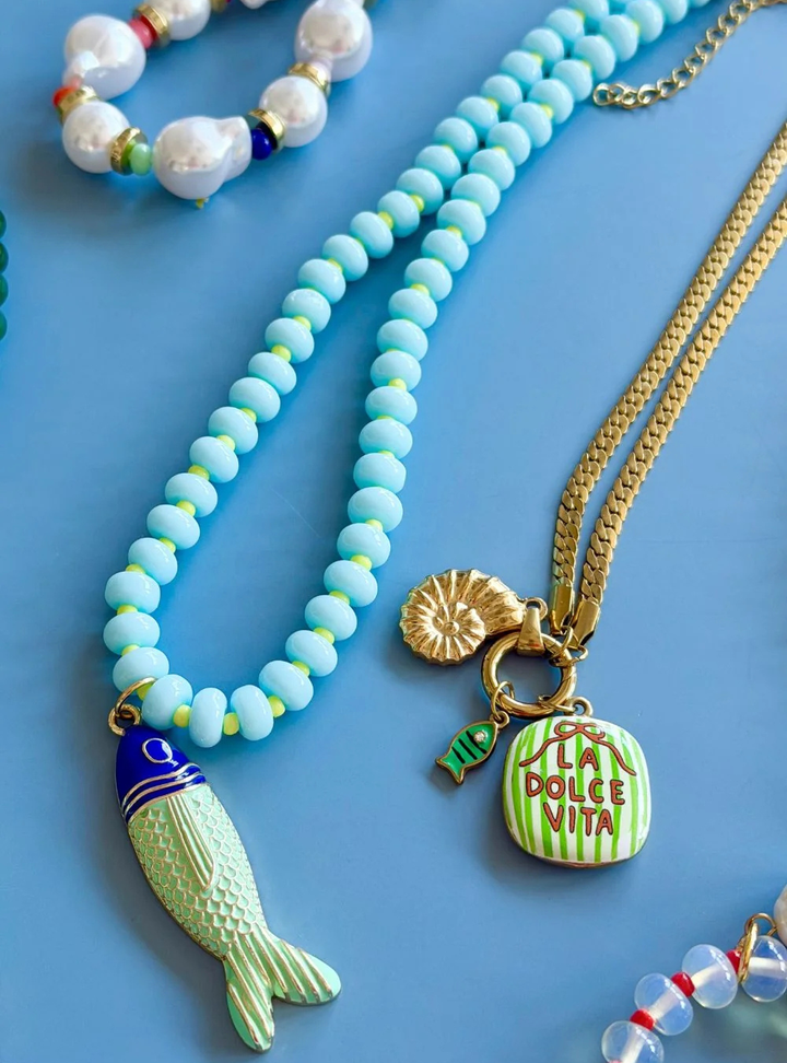 Catch Of The Day Gem Necklace