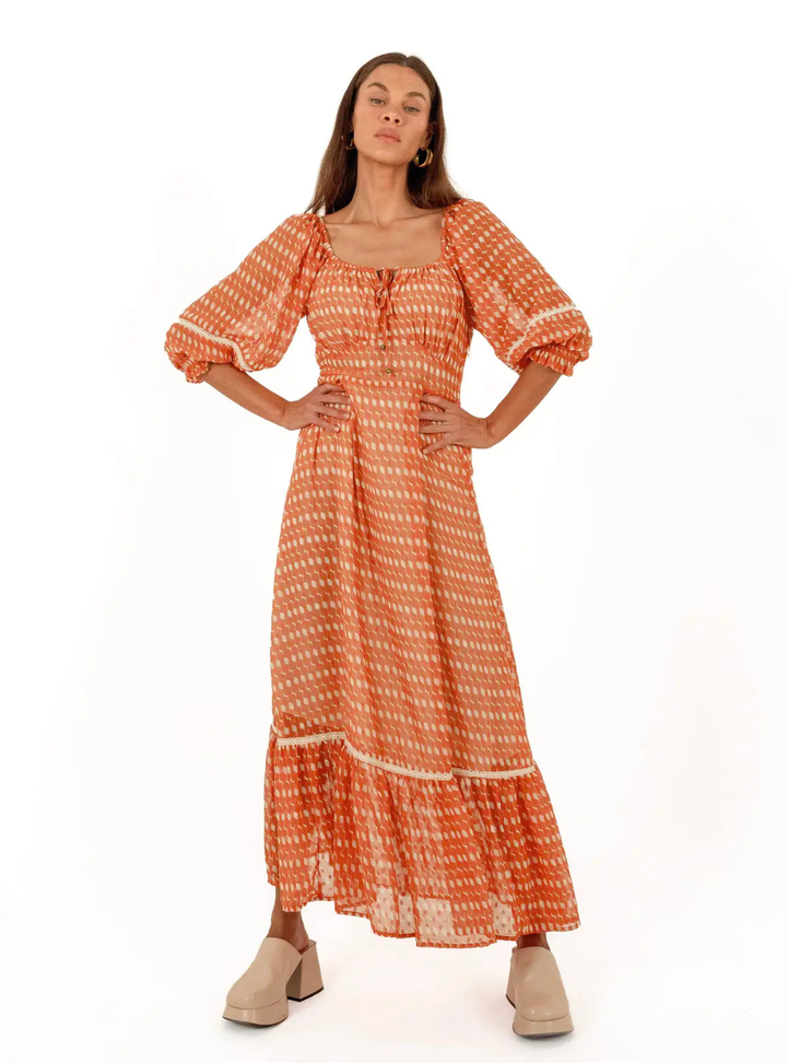 Gigi Maxi Dress - Ochre