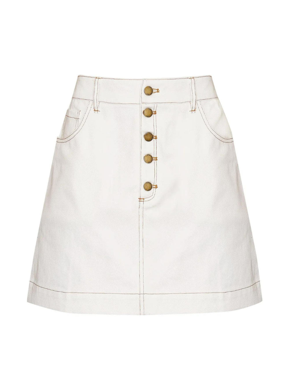 Dora Mini Skirt - Ivory
