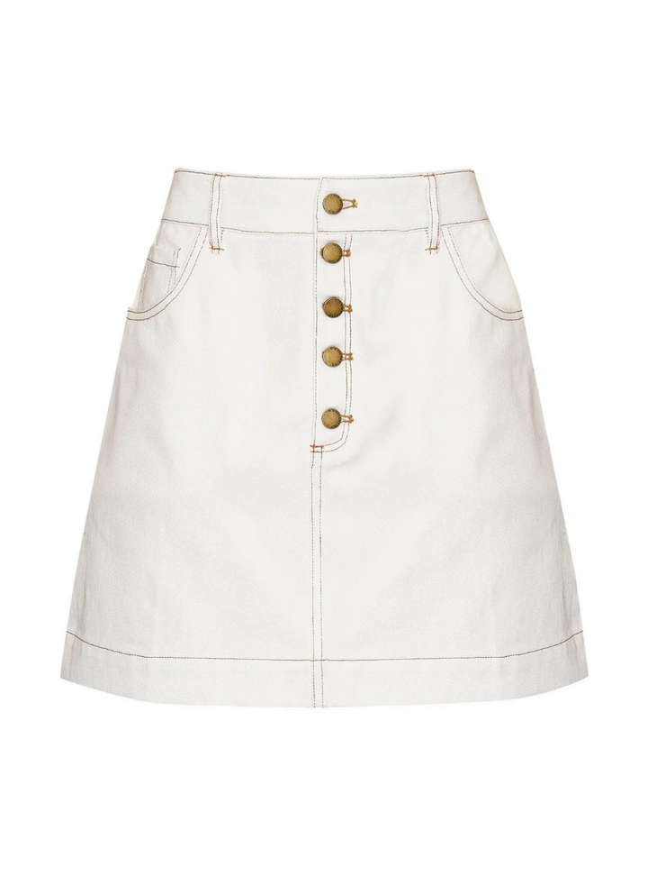 Dora Mini Skirt - Ivory