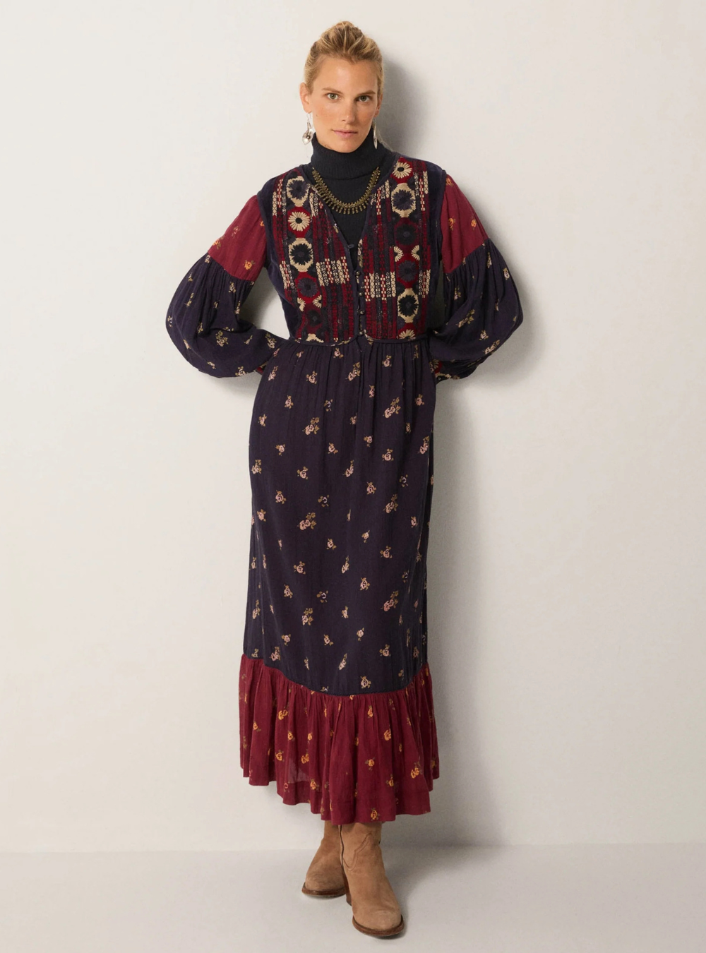Ginevra Dress - Vagator Marino