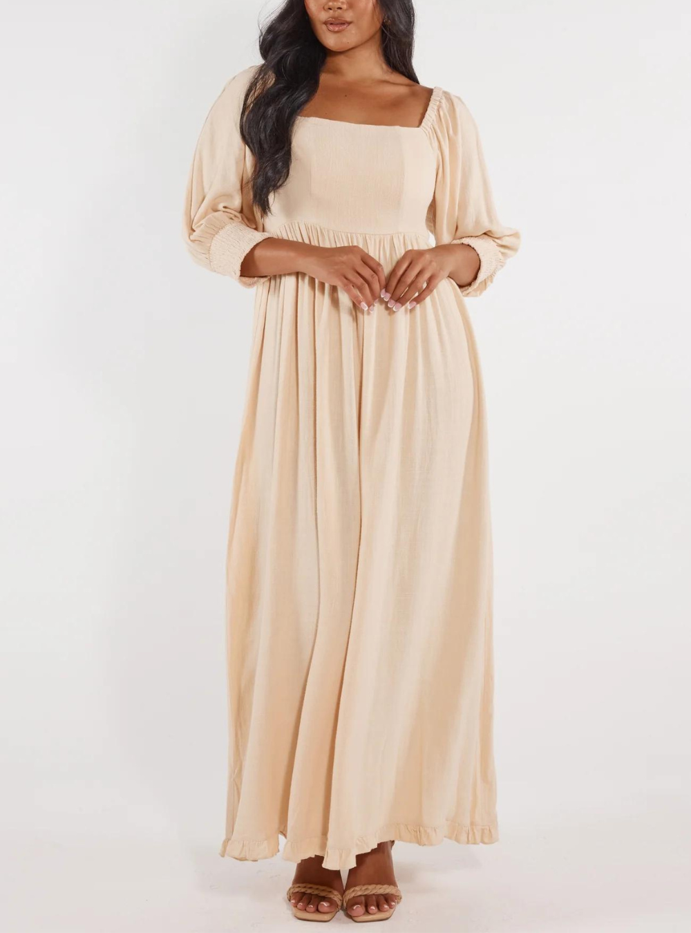 Frida Maxi Dress - Sand