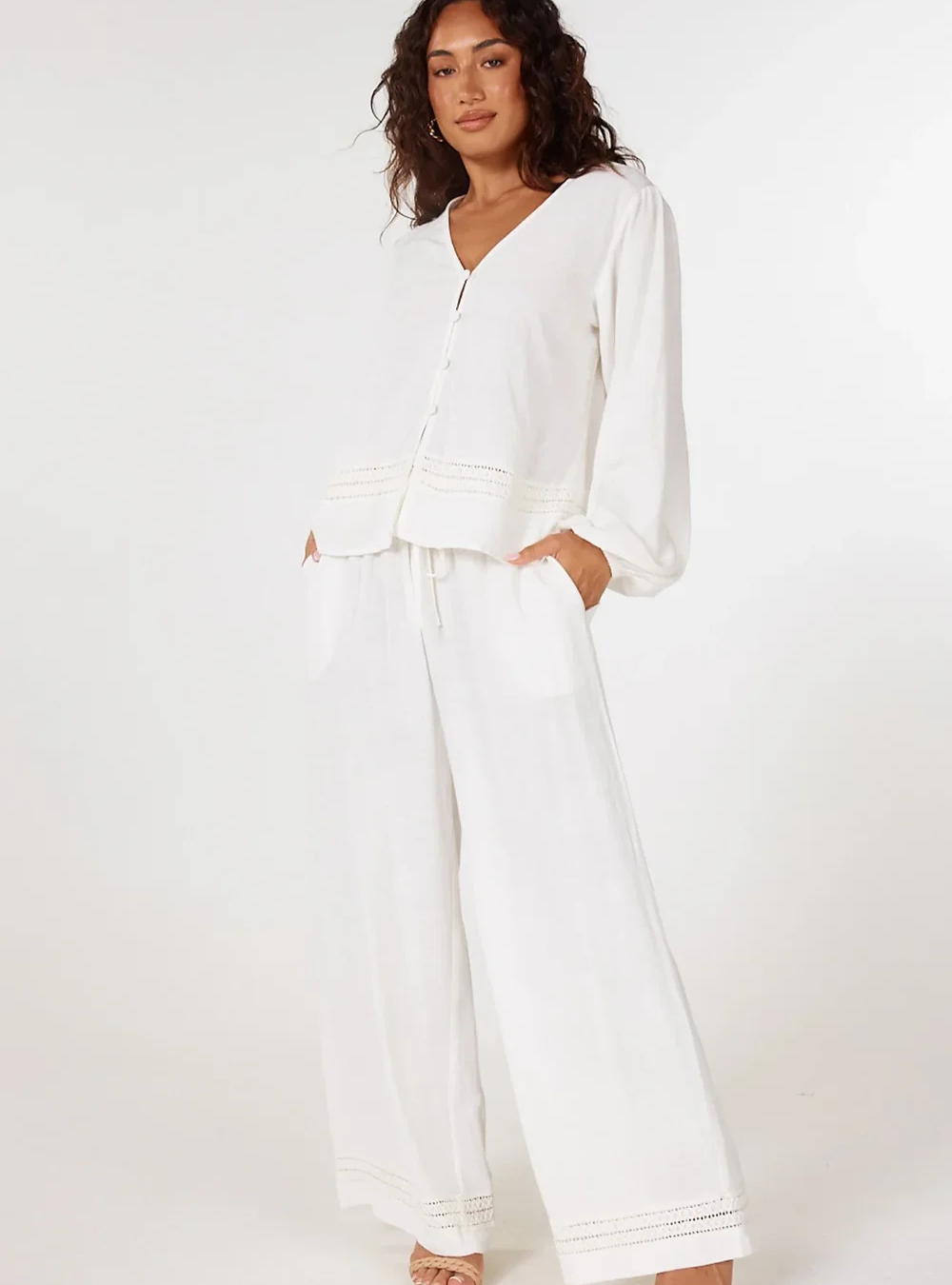 Sebastian Pants - White