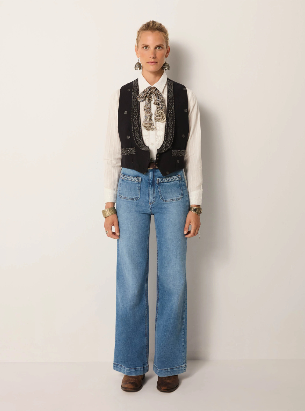 Giuletta Pant - Light Blue Denim