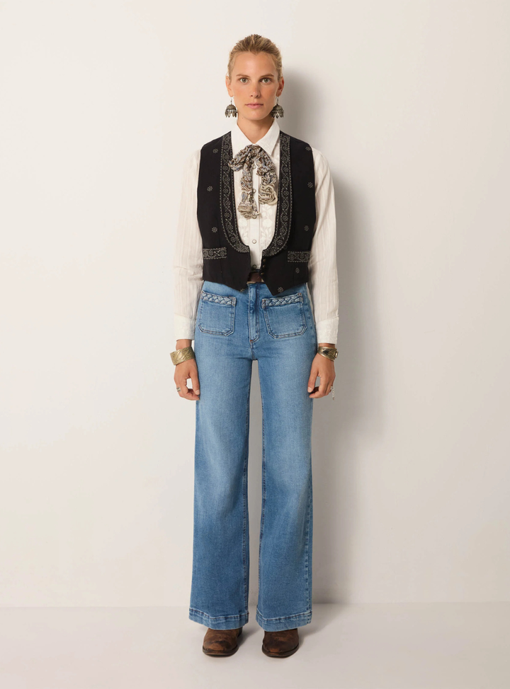 Giuletta Pant - Light Blue Denim