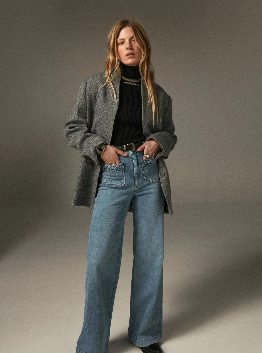 Giuletta Pant - Light Blue Denim