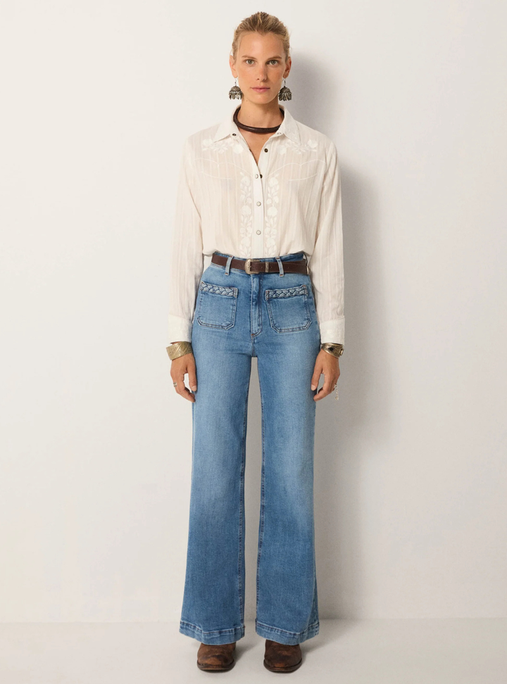 Giuletta Pant - Light Blue Denim