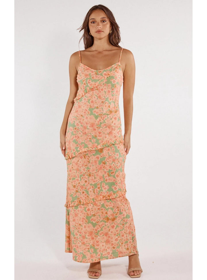 Gloria Maxi Dress - Flores Print