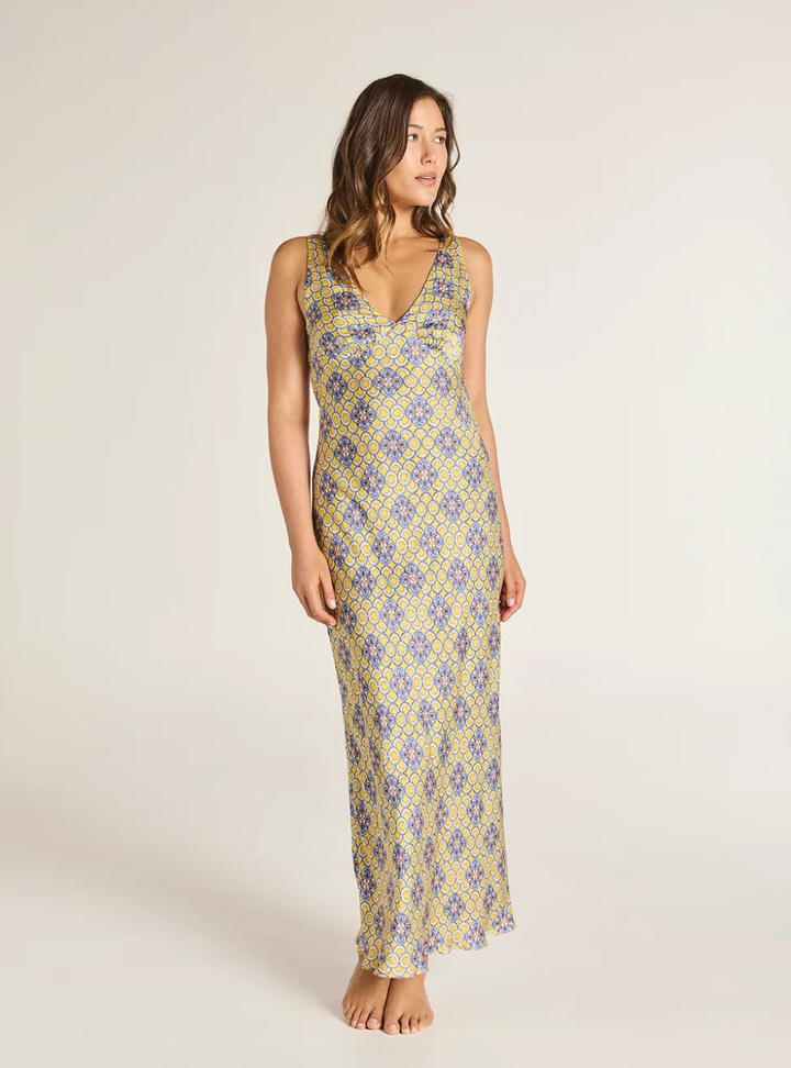 Navagio Magnolia Maxi Dress - Gold